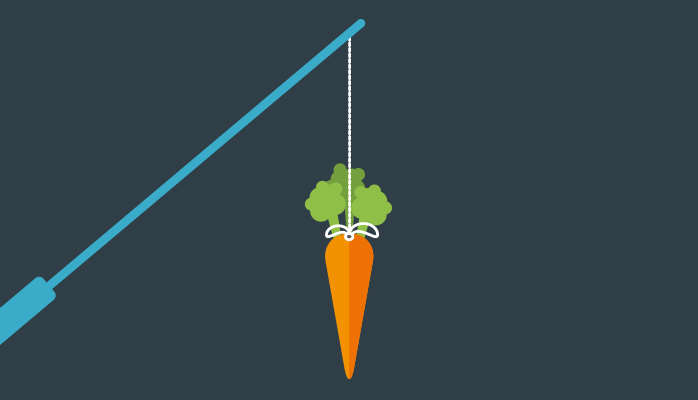 Carrot on a stick